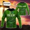 Beer Lover - ST.PATRICK DAY Custom Name Pullover Hoodie