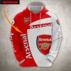 Arsenal FC Custom Name Pullover Hoodie V2