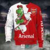 Arsenal FC Red White Scratch Mascot Sweatshirt