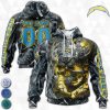 Los Angeles Chargers Custom Name Number Special Edition Hoodies And Shirts