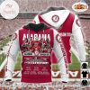 Alabama Crimson Tide 2021 Champions Red White Pullover Hoodie
