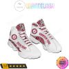 Alabama Crimson Tide Custom Text White Air Jordan 13 Shoes