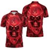Alabama Crimson Tide Skull Polo Shirt
