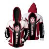 Alabama Crimson Tide Zip Up Hoodie V1