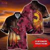 Arizona Cardinals Custom Name Coconut Tree Red Hawaiian Shirt