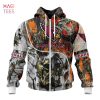 Arizona Cardinals Custom Name Number Special Zip Up Hoodie