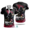 Arizona Cardinals Halloween Black Polo Shirt