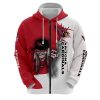 Arizona Cardinals Halloween Iron Maiden Zip Up Hoodie