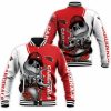 Arizona Cardinals Jack Skellington Baseball Jacket