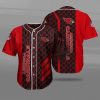 Arizona Cardinals Red Black Baseball Jersey