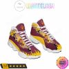 Arizona State Sun Devils Maroon Yellow Air Jordan 13 Shoes