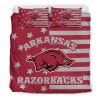 Arkansas Razorbacks Star Mashup Column Bedding Set