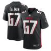 Atlanta Falcons Drew Dalman Nike Black NFL Game Jersey