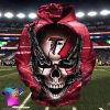 Atlanta Falcons Red Skull Pullover Hoodie V2