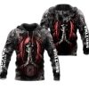 Atlanta Falcons Skull Smoke Pullover Hoodie