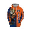 Auburn Tigers Baby Groot Zip Up Hoodie