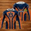 Auburn Tigers Orange Navy Blue Zip Up Hoodie