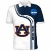Auburn Tigers White Navy Blue Polo Shirt