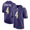 Baltimore Ravens Jason Pierre-Paul Nike Purple NFL Game Jersey