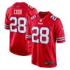 Buffalo Bills James Cook Nike Red Alternate NFL Game Jersey