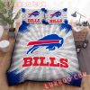 Buffalo Bills Logo Highlight Grey Bedding Set