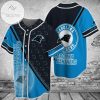 Carolina Panthers Blue Black Baseball Jersey V2