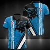 Carolina Panthers Blue Black Polo Shirt V3