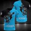Carolina Panthers Blue Black T-Shirt V4