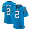 Carolina Panthers D.J. Moore Nike Blue Alternate NFL Game Jersey
