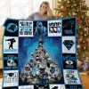Carolina Panthers Legends Blue Quilt Blanket V2