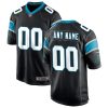 Carolina Panthers Nike Black Custom NFL Game Jersey