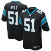Carolina Panthers Sam Mills Nike Black Retired NFL Game Jersey
