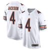 Chicago Bears Eddie Jackson Nike White NFL Game Jersey