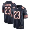 Chicago Bears Lamar Jackson Nike Navy NFL Game Jersey
