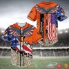 Cincinnati Bengals America Flag Camo Baseball Jersey