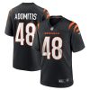Cincinnati Bengals Cal Adomitis Nike Black NFL Game Jersey