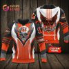 Cincinnati Bengals Custom Name Skull Pullover Hoodie