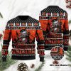 Cincinnati Bengals Jack Skellington Ugly Christmas Sweater