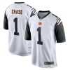 Cincinnati Bengals Ja’Marr Chase Nike White Alternate NFL Game Jersey