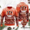 Cincinnati Bengals Orange Ugly Christmas Sweater