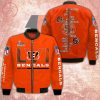 Cincinnati Bengals Super Bowl Orange Bomber Jacket