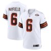 Cleveland Browns Baker Mayfield Nike White Alternate NFL Game Jersey