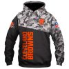 Cleveland Browns Camo Pullover Hoodie