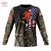 Cleveland Browns Custom Name Number America Flag Sweatshirt V2