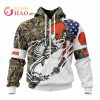 Cleveland Browns Custom Name Number Fish Zip Up Hoodie