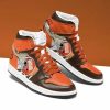 Cleveland Browns Orange Air Jordan 1 High Sneakers