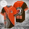 Cleveland Browns Orange Baseball Jersey