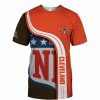 Cleveland Browns Orange T-Shirt V4