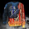 Dallas Cowboys American Flag Sweatshirt V2