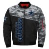 Dallas Cowboys Camo Bomber Jacket